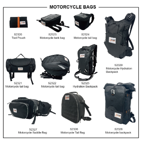 Lieferant von Motorradtaschen und Hersteller von Motorradrucksäcken