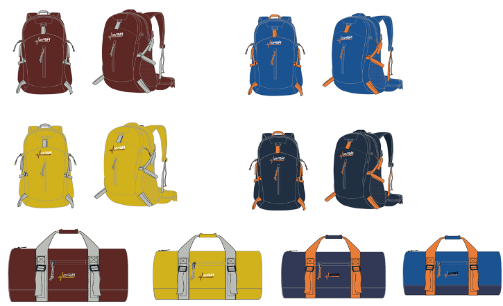 Wir stellen unsere neuesten Outdoor-Rucksack-Designs vor!
